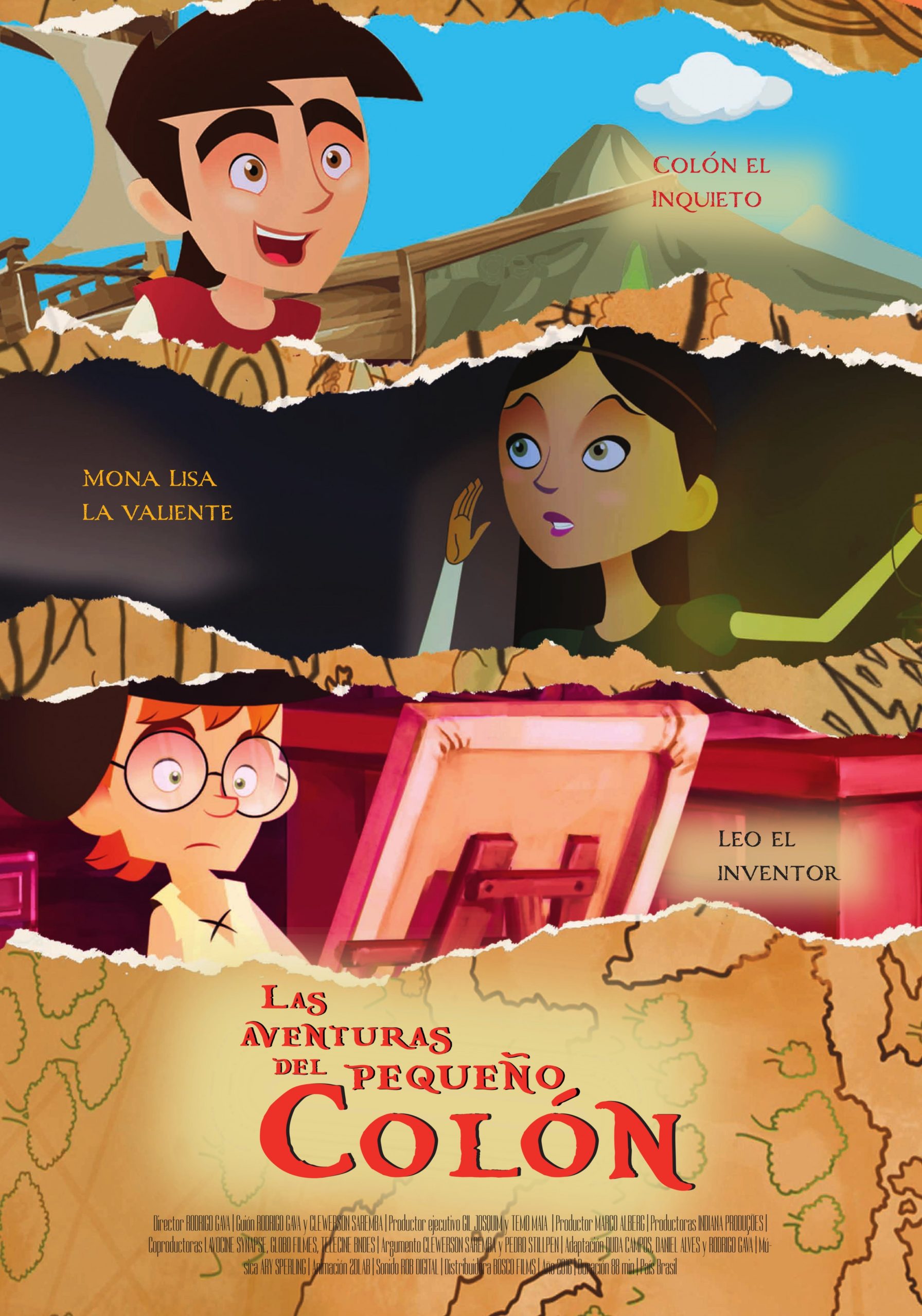 Las aventuras del pequeño Colón