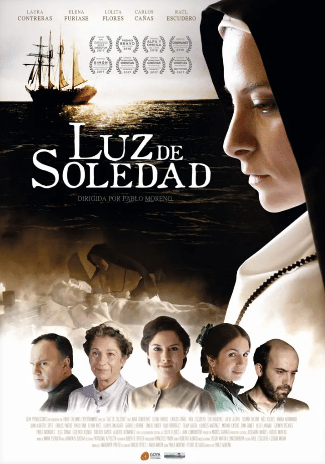 Portada de películas solidaria, luz de soledad