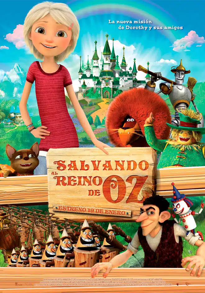 Película de aventura: Salvando el Reino de Oz.