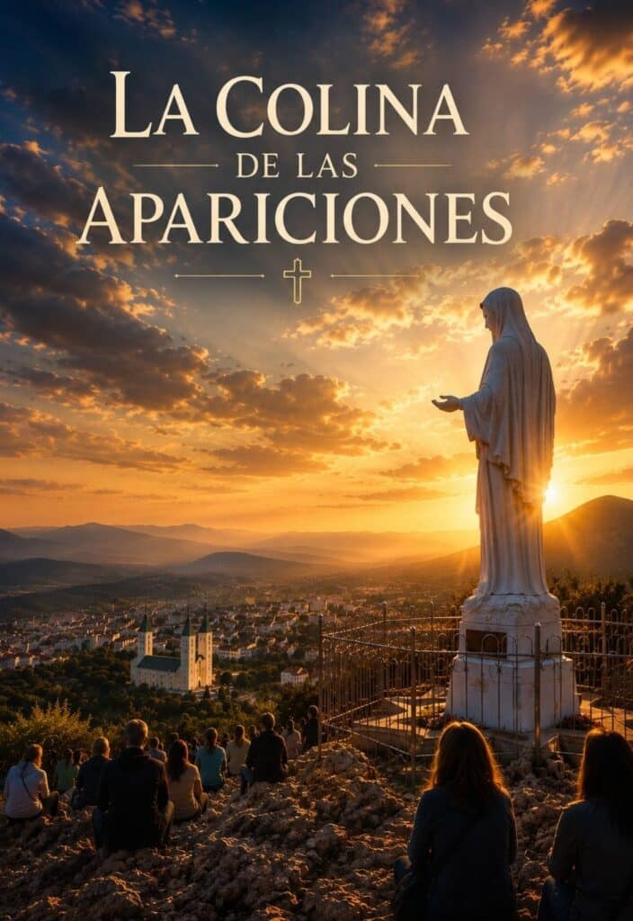 Medjugorje hoy: fe, heridas recientes y una película para entender el fenómeno 1 la colina de las apariciones cartel